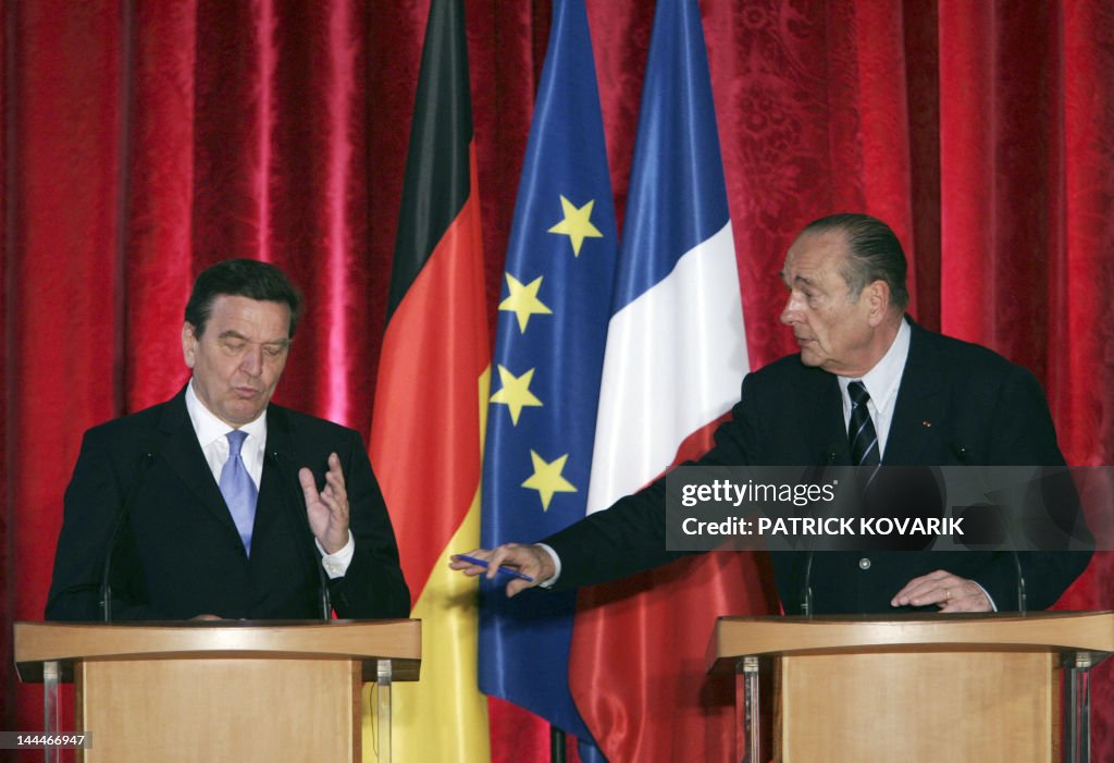 TOPSHOT-FRANCE-GERMANY-EU