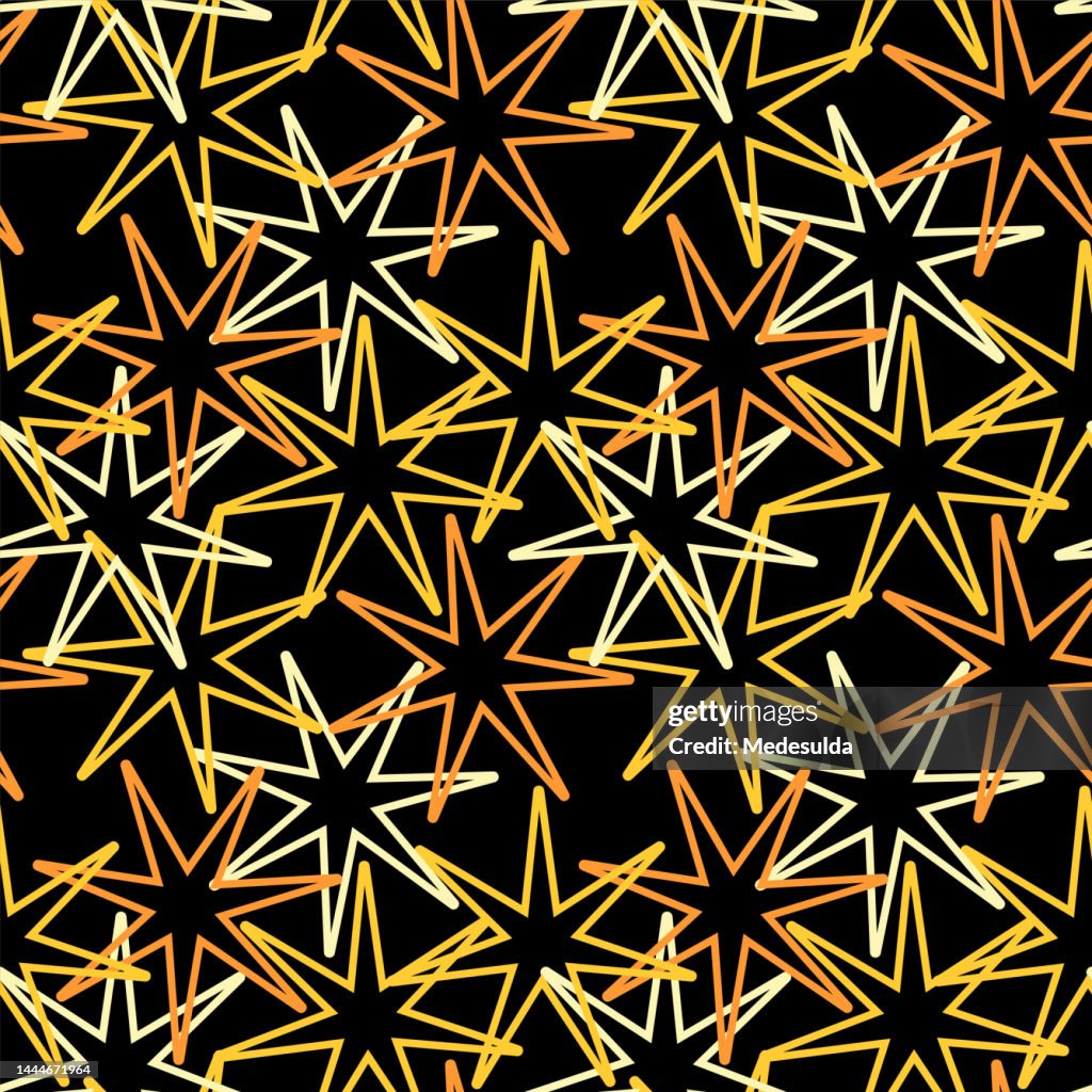 Solid Star Pattern Seamless Star Shape Pattern High-Res Vector Graphic - Getty Images