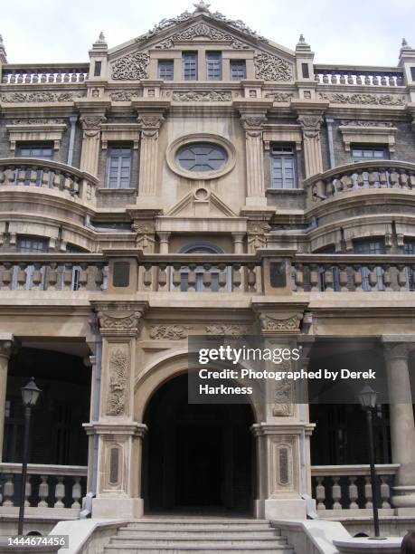 european-style section of marshal zhang's mansion in shenyang city, northeast china - shenyang bildbanksfoton och bilder