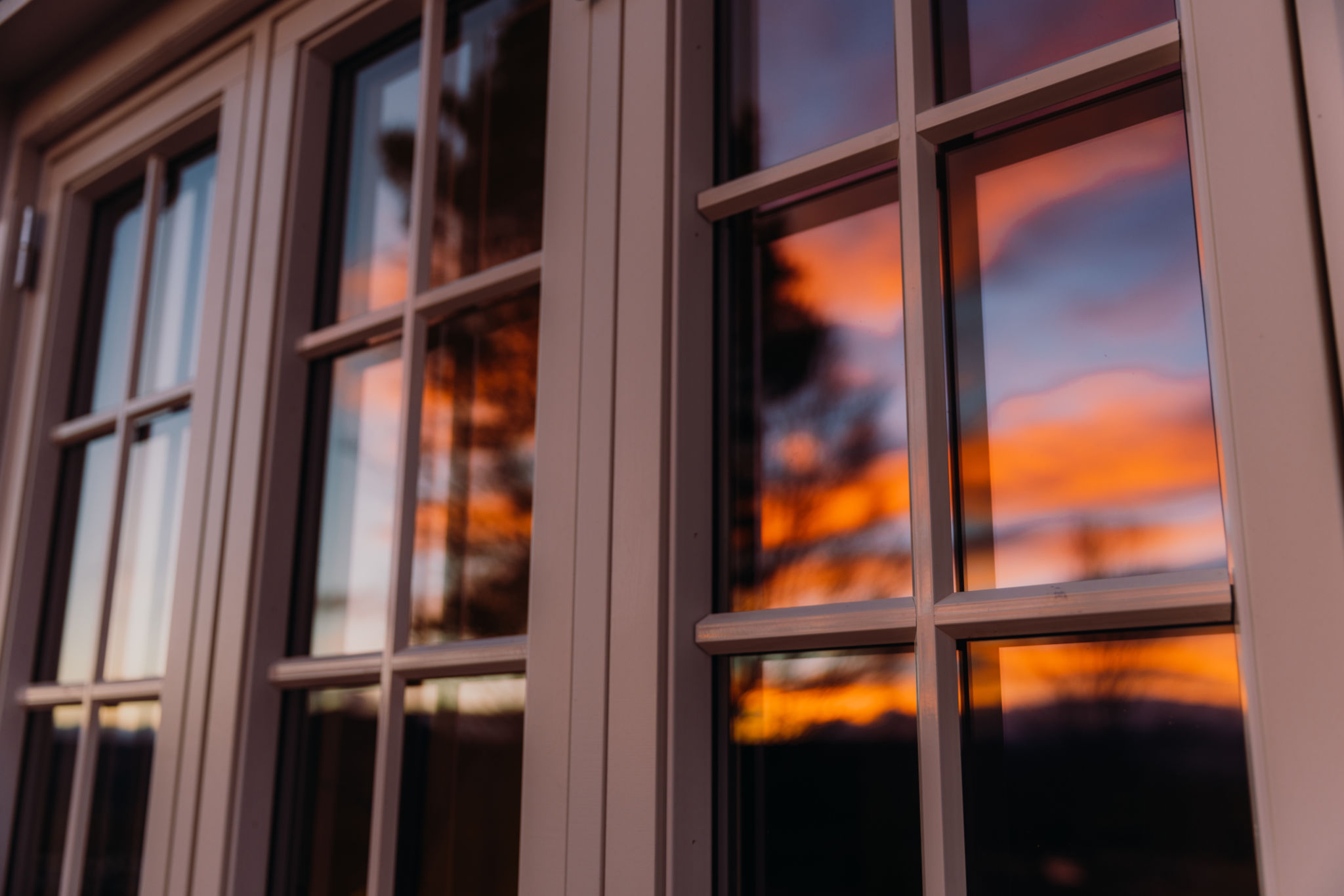 double glazed windows