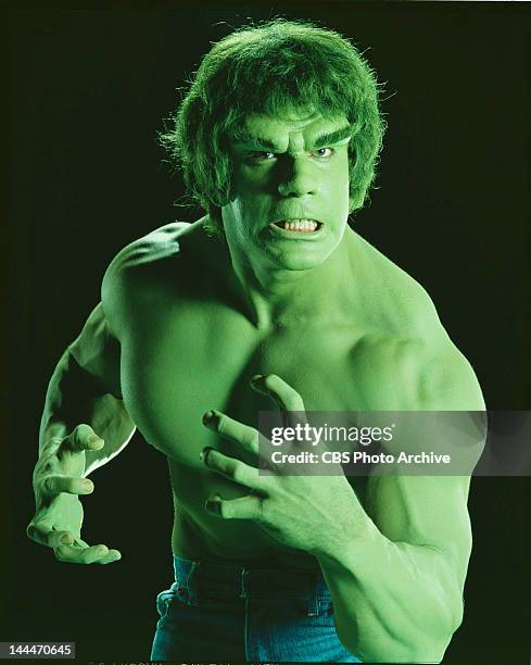 Featuring Lou Ferrigno as 'The Incredible Hulk'.