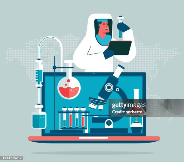 Biomedical Lab Vector Medical Laboratory High-Res Vector Graphic - Getty Images