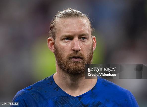 Tim Reim Tim Ream of USA ahead of the FIFA World Cup Qatar 2022 Group B match ...