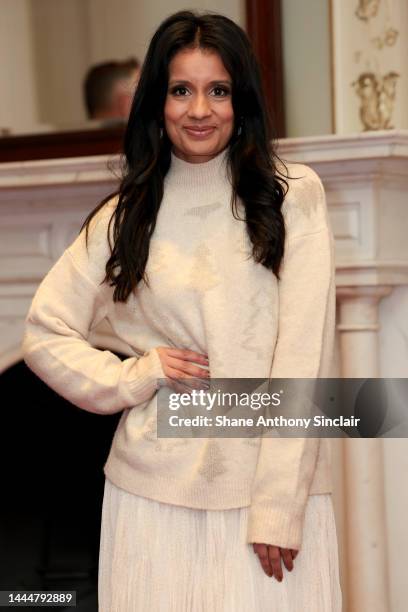 Sonali Shah attends the "Magic Of Christmas" at the London Palladium on November 26, 2022 in London, England.