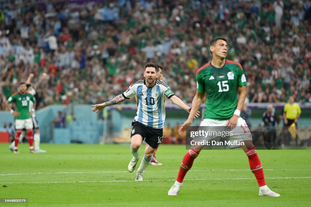 Argentina v Mexico: Group C - FIFA World Cup Qatar 2022