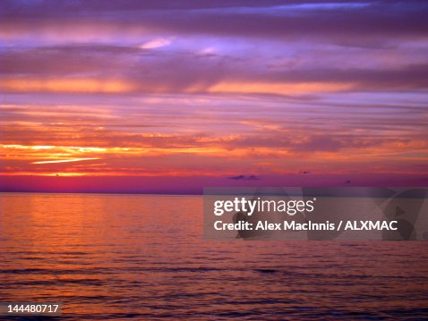 Summer sunset Summer sunset