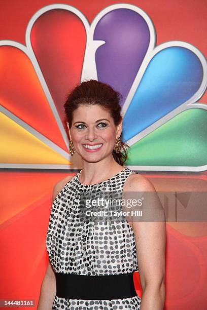 Actress Debra Messing attends NBC's Upfront Presentation at 51st Street on May 14, 2012 in New York City.