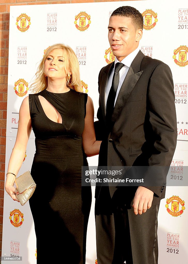 Sam Smalling Chris Smalling and girlfriend Sam Cooke attend the Manchester United ...