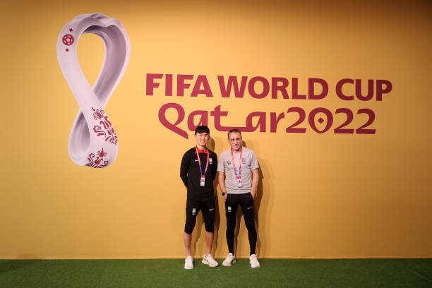 QAT: Korea Republic Press Conference - FIFA World Cup Qatar 2022