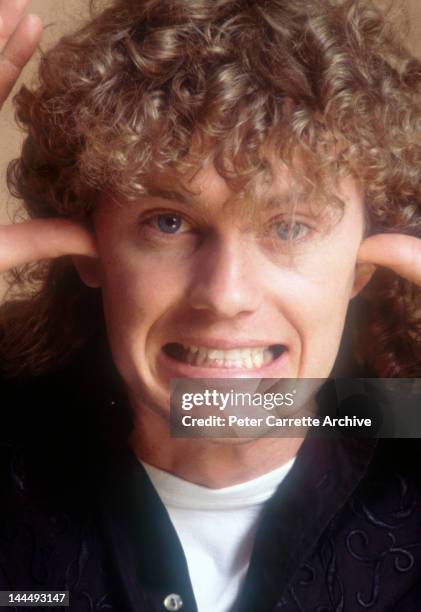 Australian singer and actor Craig McLachlan poses during a photo shoot in the 1990s in Australia.