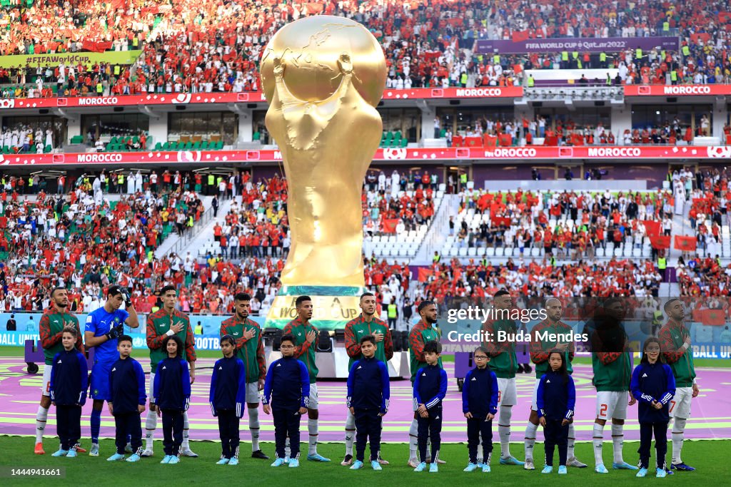 Belgium v Morocco: Group F - FIFA World Cup Qatar 2022