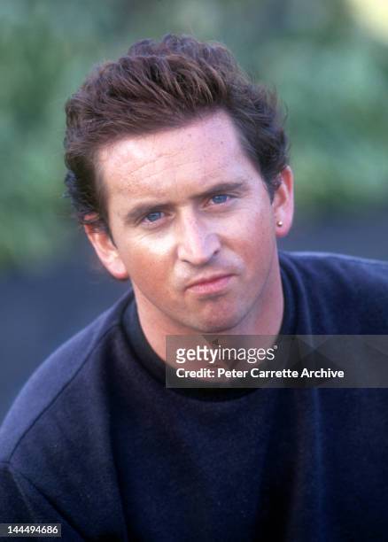 Australian actor Donal Gibson on the set of the film 'Fatal Bond' on location at Warriewood in May, 1991 in Sydney, Australia.