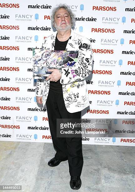Designer Carlos Falchi attends Parson's MFA Exhibition Opening Reception at 1359 Broadway on May 14, 2012 in New York City.