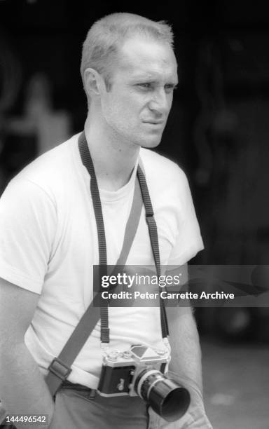 Actor Steven Vidler on the set of the television mini series 'Frankie's House' in 1992 in Australia.