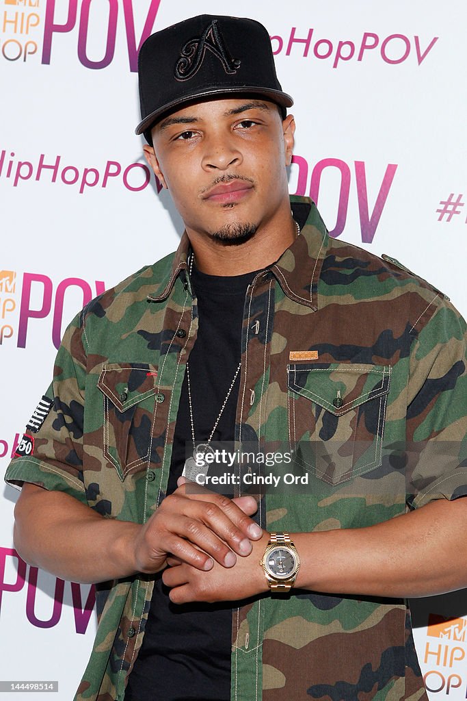 Ti Rapper Weave Rapper T.I. attends MTV's Hip Hop POV Taping at MTV Studios on May ...