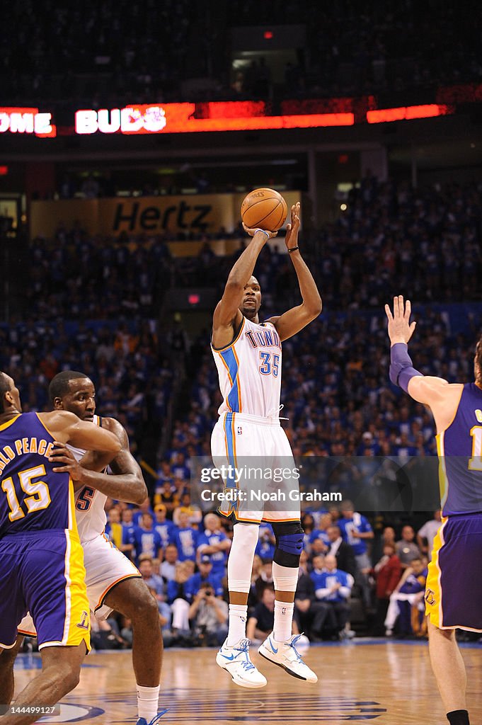 Los Angeles Lakers v Oklahoma City Thunder - Game One