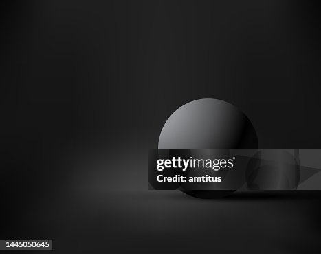 Dark studio sphere Dark studio sphere