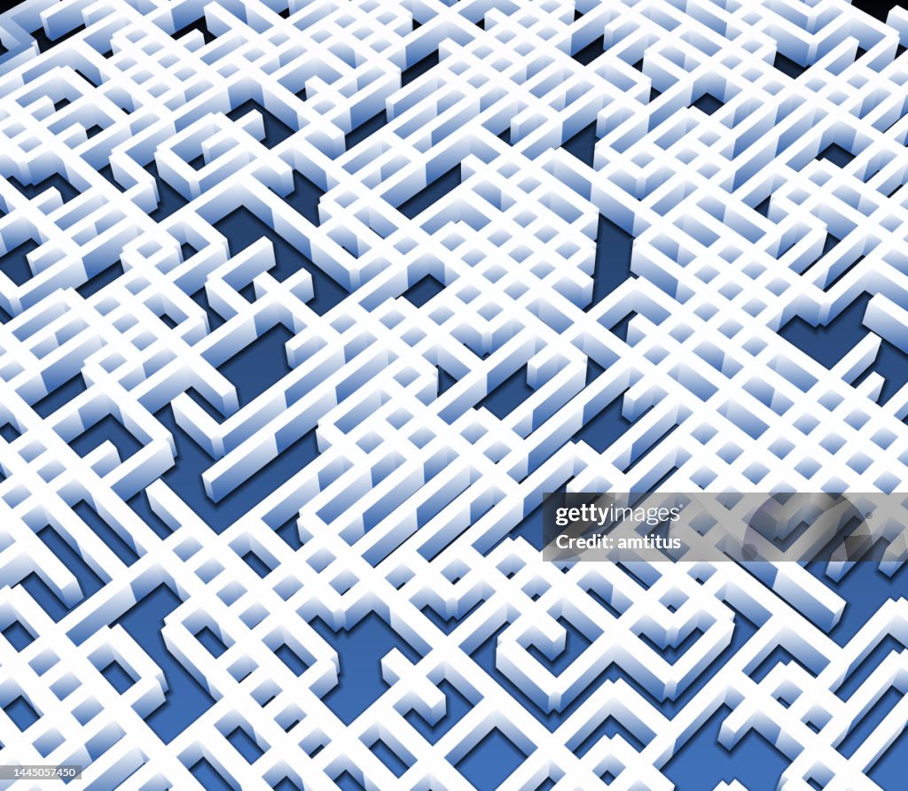 Patterned Maze Maze Pattern High-Res Vector Graphic - Getty Images