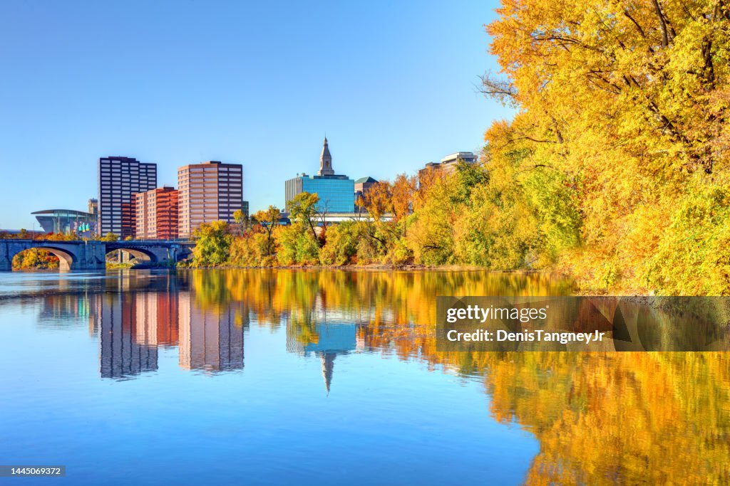 Herbst in Hartford, Connecticut