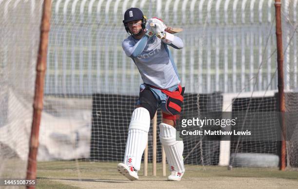 Ben Foakes of England pictured during a Nets Session ahead of the First Test match at Rawalpindi Cricket Stadium on November 28, 2022 in Rawalpindi,...