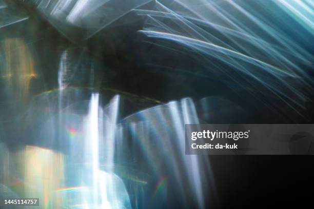 beautiful light leaks, lens bokeh overlay design element - fotografie benodigdheden stockfoto's en -beelden