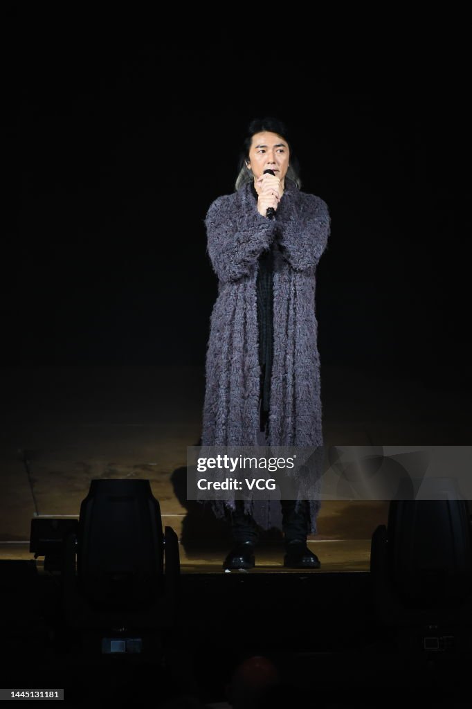 Kin Yee Shiu Singer/actor Ekin Cheng Yee-kin performs during 'Here & Now Ekin in ...