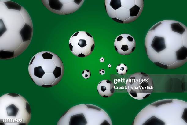 828 - Footballs Green Background Vinyl 828 - Footballs Green Background Vinyl
