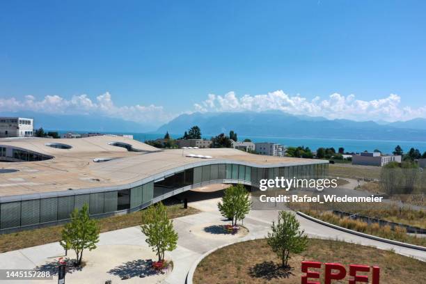 epfl campus - lausanne stock pictures, royalty-free photos & images