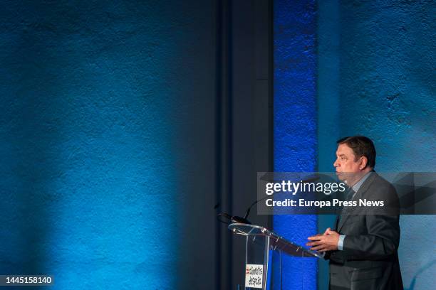 The Minister of Agriculture, Fisheries and Food, Luis Planas, during the presentation of the campaign 'Disfrutemos de un pais infinito en productos...