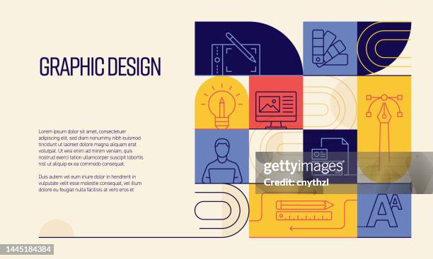 ilustraciones, imágenes clip art, dibujos animados e iconos de stock de diseño gráfico diseño relacionado con iconos de línea. iconos de símbolo de contorno simple. - profesional de diseño