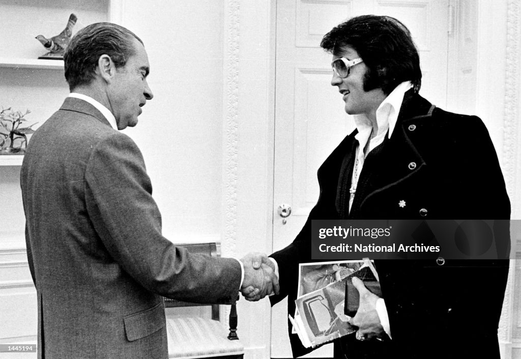 President Richard Nixon Meets Elvis Presley