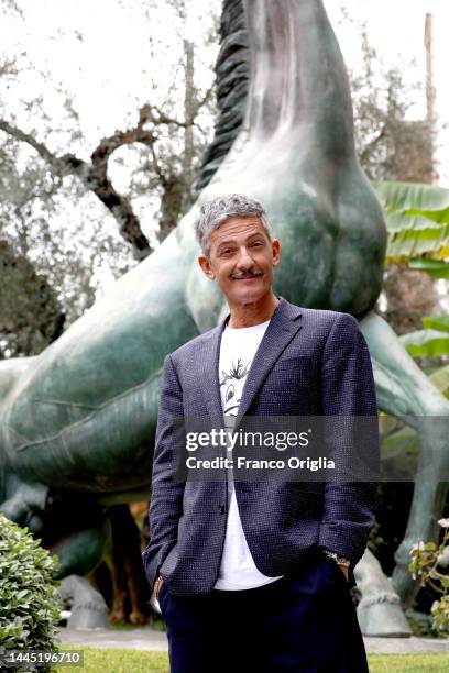 Rosario Fiorello attends the "Viva Rai 2" photocall at Rai TV headquarter on November 28, 2022 in Rome, Italy.