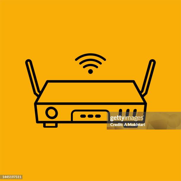 B Symbol Modem Router 48 Modem Drawing Stock Photos, High-Res Pictures, and Images - Getty Images