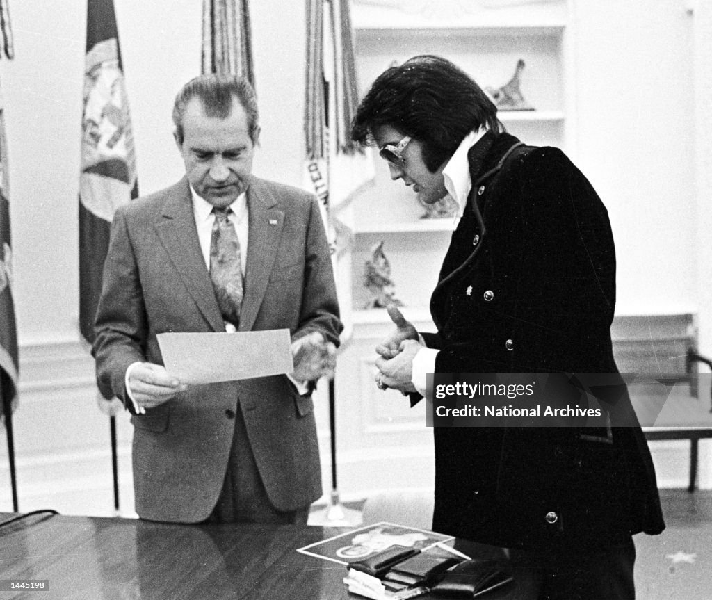 President Richard Nixon Meets Elvis Presley