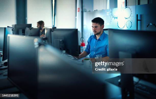 3,564 Computer Professional Side View Stock Photos, High-Res Pictures ...