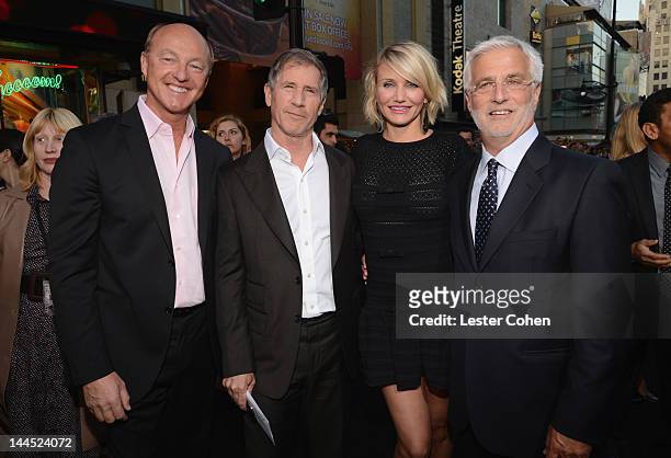 Harald Ludwig, Lionsgate Co-Chairman and Chief Executive Officer Jon Feltheimer, actress Cameron Diaz and Co-Chairman of Lionsgate Rob Friedman...