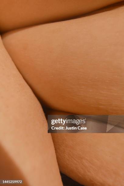 abstract photo of female legs - cellulite stock pictures, royalty-free photos & images