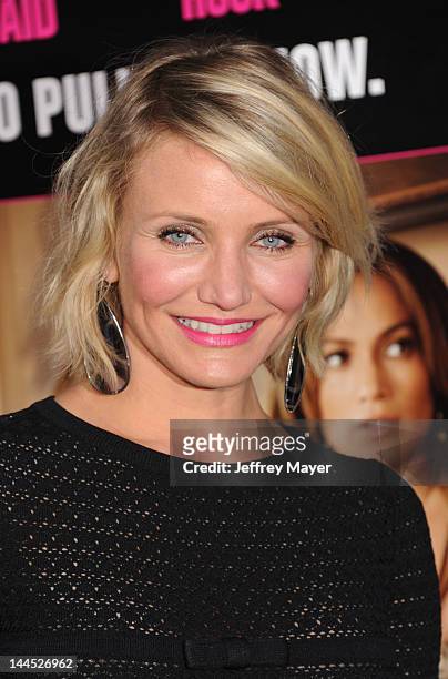 Cameron Diaz attends the Los Angeles premiere of "What To Expect When You're Expecting" at Grauman's Chinese Theatre on May 14, 2012 in Hollywood,...