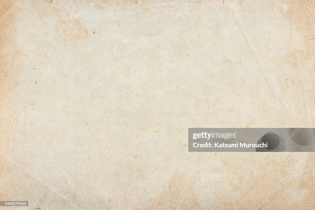 Wrinkle old paper texture background