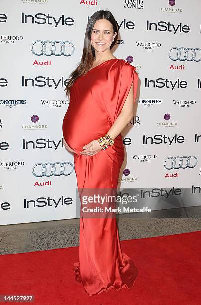 Saskia Burmeister arrives at the 2012 Women Of Style Awards at the Carriage Works on May 15, 2012 in Sydney, Australia.