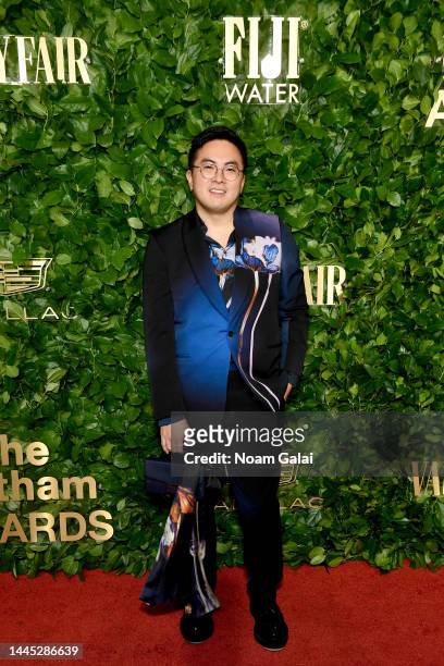 Bowen Yang attends the 2022 Gotham Awards sponsored by FIJI Water and JUSTIN Vineyards & Winery at Cipriani Wall Street on November 28, 2022 in New...