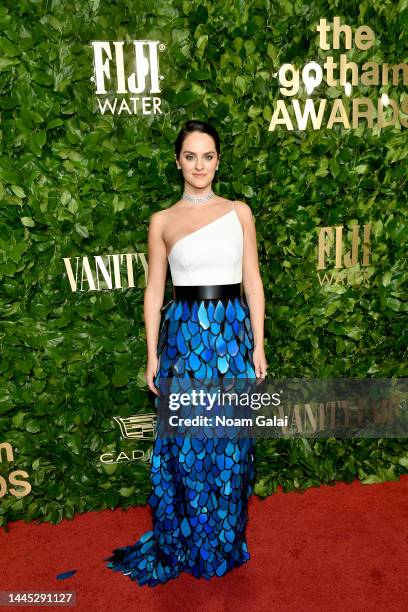 Noémie Merlant attends the 2022 Gotham Awards sponsored by FIJI Water and JUSTIN Vineyards & Winery at Cipriani Wall Street on November 28, 2022 in...