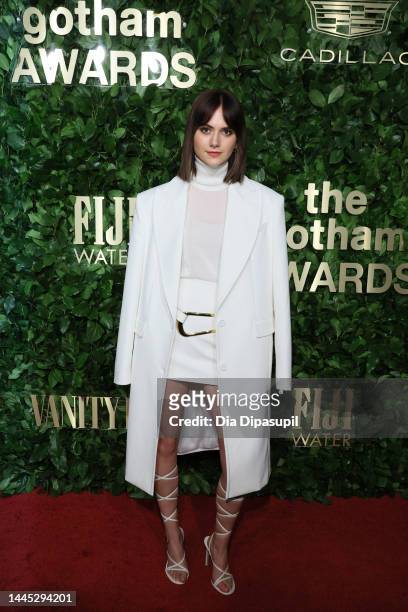Emilia Jones attends the 2022 Gotham Awards at Cipriani Wall Street on November 28, 2022 in New York City.