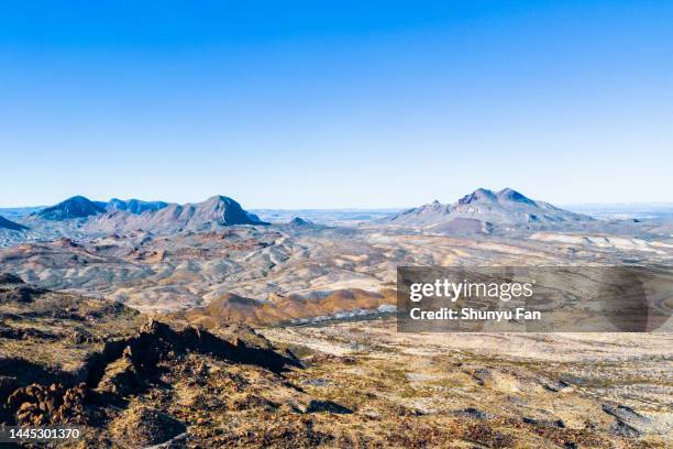 rio grande e big bend no texas - chihuahua desert - fotografias e filmes do acervo