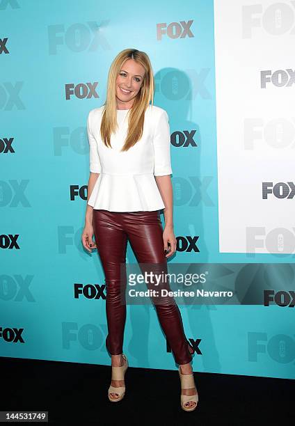 Presenter Cat Deeley attends the Fox 2012 Programming Presentation Post-Show Party at Wollman Rink - Central Park on May 14, 2012 in New York City.