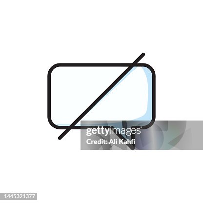Silent speech bubble icon Silent speech bubble icon