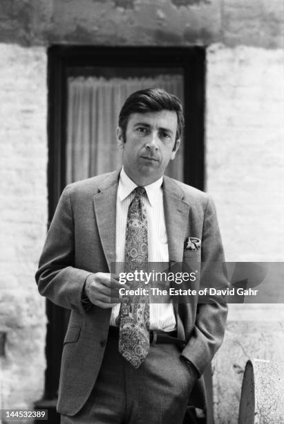 Writer and journalist Gay Talese poses for a portrait at home on June 19, 1969 in New York City, New York.