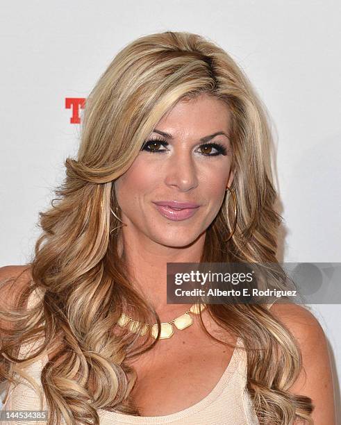 Personality Alexis Bellino arrives to Bravo Media's celebration of the book release of Andy Cohen's "Most Talkative: Stories From The Front Lines Of...