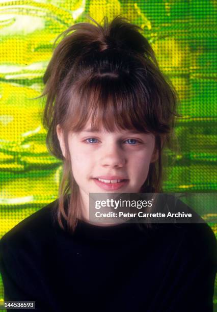 American actress Ellie Raab during a photo shoot in the 1980s in the United States of America.