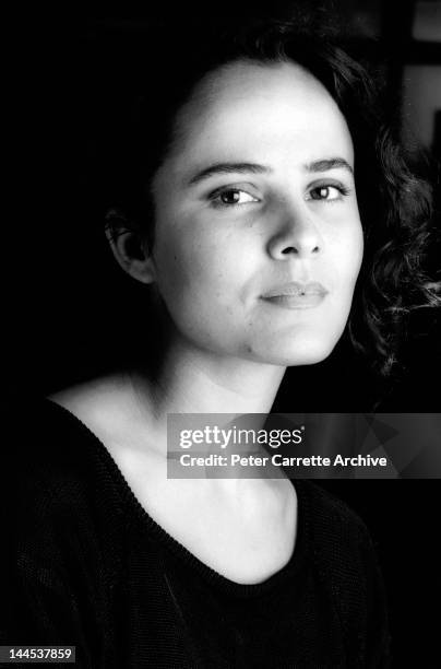 1980s: Australian actress Rebecca Rigg poses during a photo shoot in the late 1980s in Sydney, Australia.